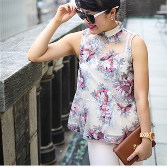 NWT Anthropologie Moulinette Sours Terrace Swing Tank - Picture 2 of 8